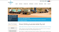 Desktop Screenshot of directdrill.com.au